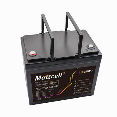 Δυνατότητα Lifepo4 επαναφορτιζόμενη μπαταρία 12V - 100Ah προστασία IP67 ελαφρύ ABS/PVC κάλυμμα
