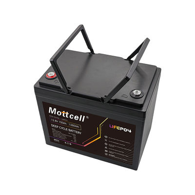 12.8V 100Ah Βαθύ κύκλο μπαταρία λιθίου LiFePO4 ιόν λιθίου Για τροχόσπιτα πλοία EV