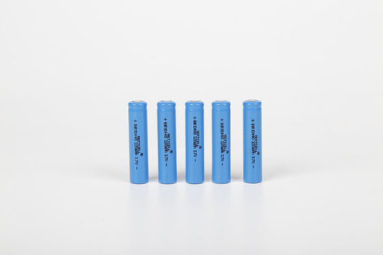 Lifepo4 Cell IFR14500 3.2v 500mAh 600mah Ανανεώσιμη μπαταρία λιθίου για ηλιακό φως
