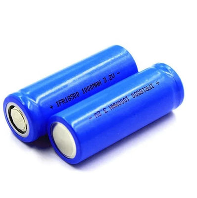 1100 mAh lifepo4 ηλιακή μπαταρία 3.2V 18500 για φωτισμό έκτακτης ανάγκης